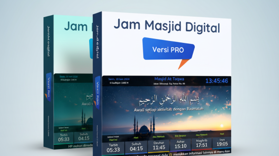 Jam Masjid Digital PRO