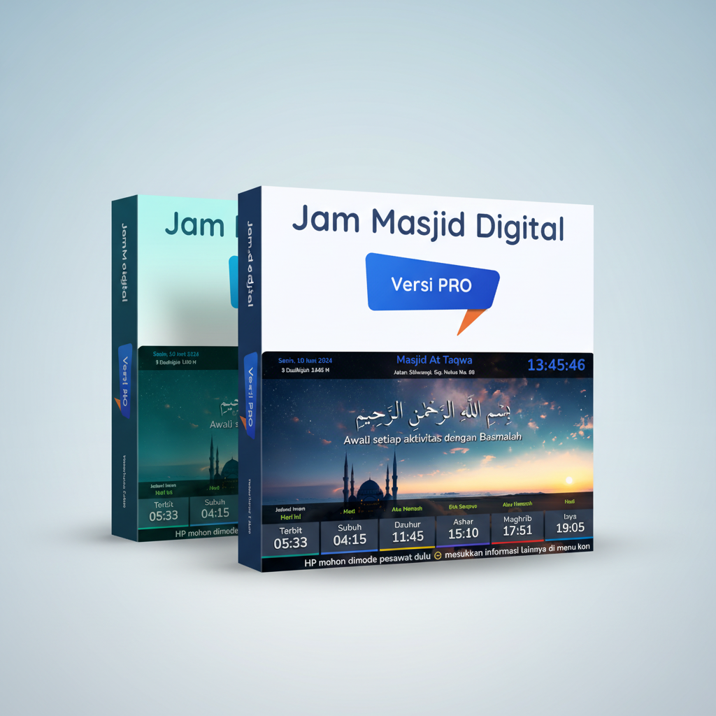 Procoring Pro Jam Checkout - Jam Masjid Digital PRO